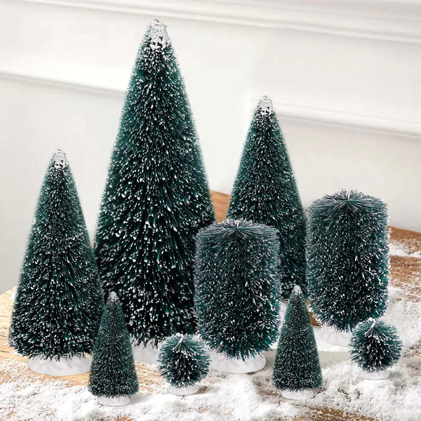 9-Piece Mini Christmas Tree Set (5 Sizes)